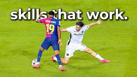 Football skills that actually work in real games