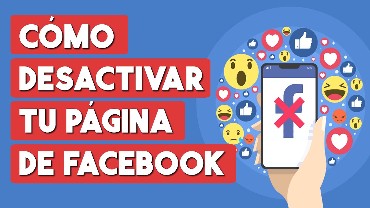 Como Desactivar mi Pagina de Facebook Temporalmente YouTube