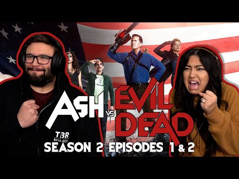 Ash vs Evil Dead Season 2 Ep 1 & Ep 2 First Time Watching! TV Reaction!!