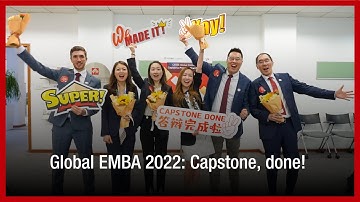 CEIBS Global EMBA: Capstone Project Oral Defence
