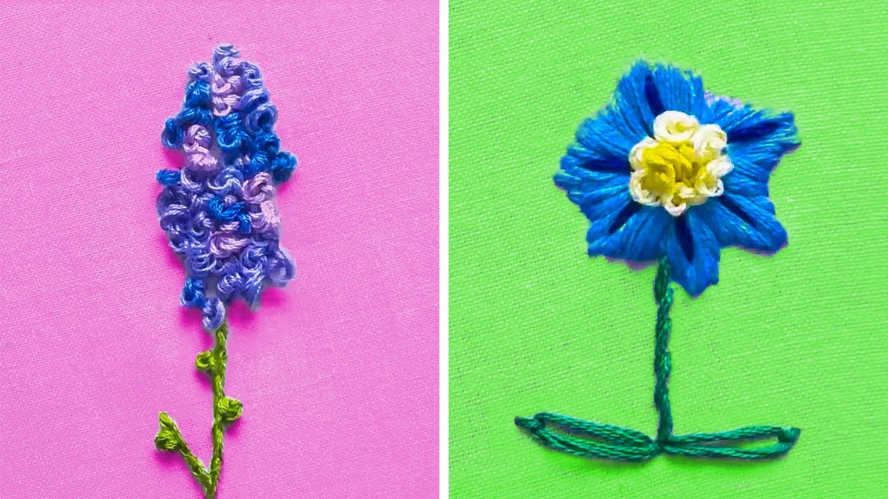 17 CUTE EMBROIDERY TIPS