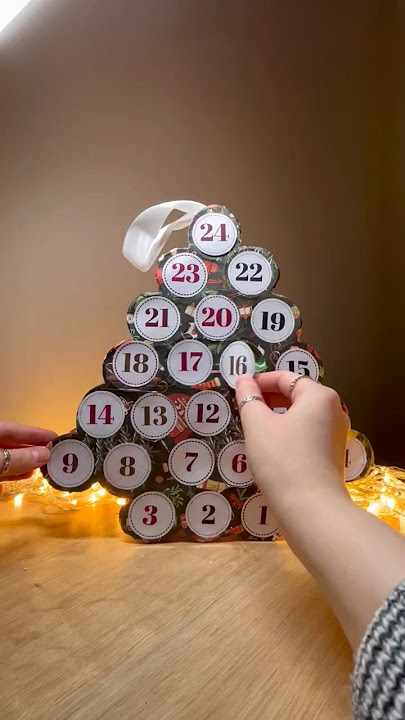 DIY Advent Calendar🌲💝 #diycrafts #diychristmasdecor #adventcalendar #christmasgifts