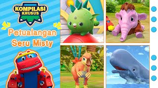 🦖 GOGODINO | Petualangan Seru Misty 🌲 | Koleksi Dinosaurus Spesial | Kartun Petualangan | SuperHero