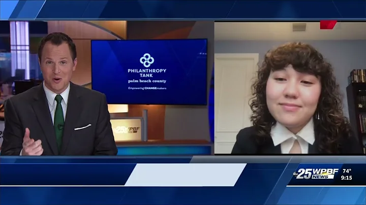 Amelia Williams on WPBF 25 News talking about Gree...