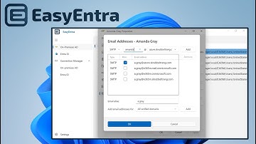 How to Configure Email Addresses (Proxy Addresses)