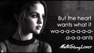 Selena gomez - the heart wants what it ...