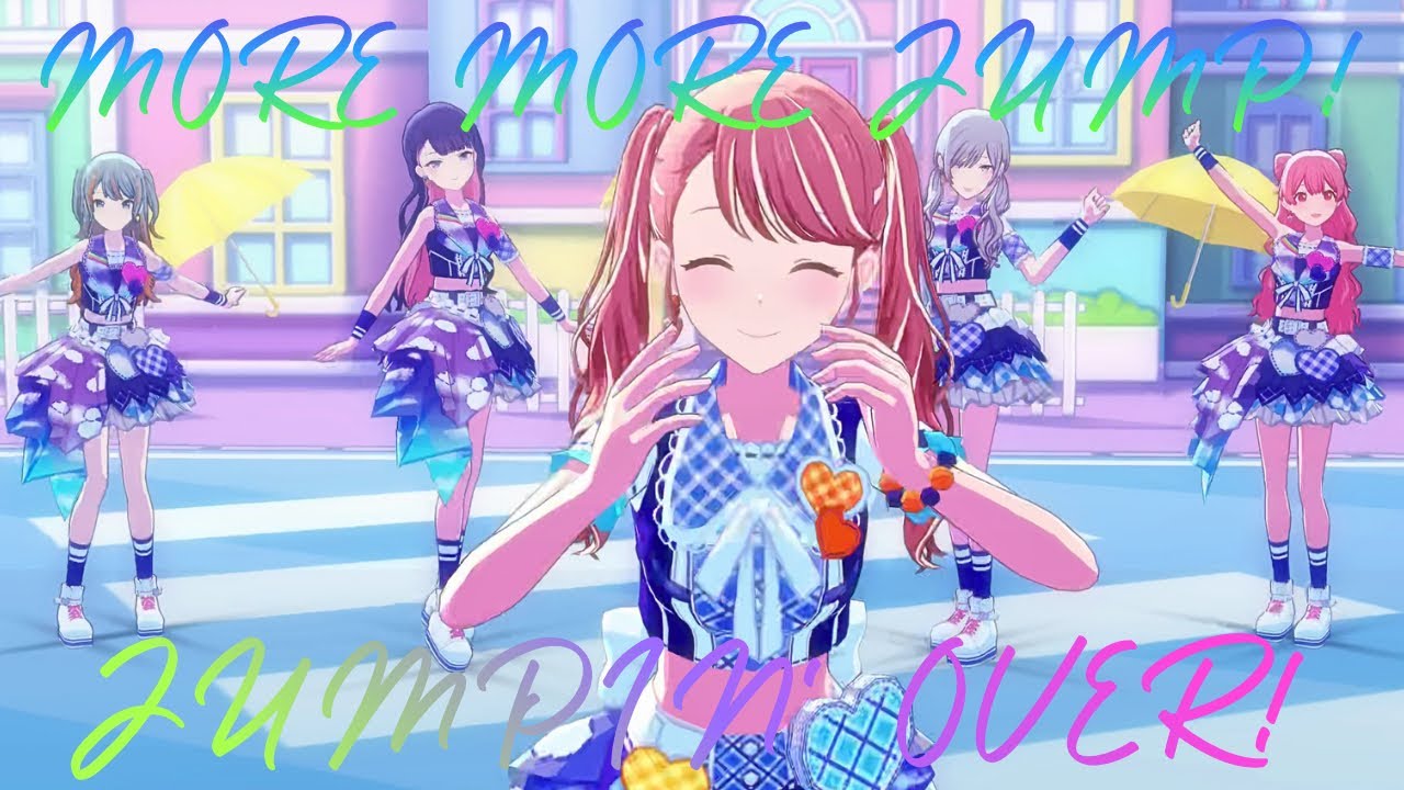 MORE MORE JUMP!🍀 - #JUMPINOVER! #日野森雫 #花里みのり#桃井愛莉