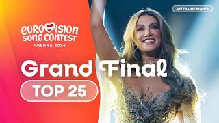 Eurovision 2026 | Grand Final | TOP 25 | One Month After The Show