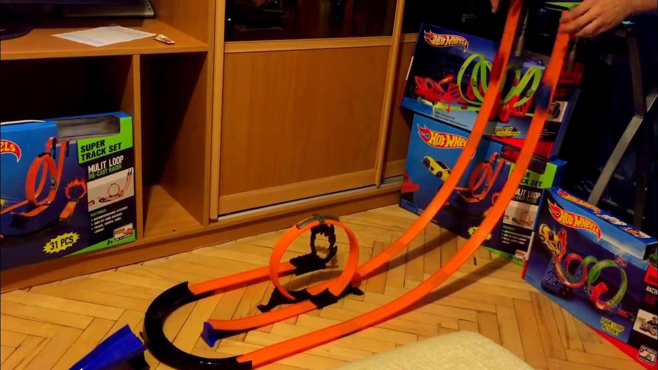 Сделай трек заново. Трасса хот Вилс с мертвой петлей. Трек мертвая петля hot Wheels. Трек hot Wheels hdp02. Трасса хот Вилс двойной петля.