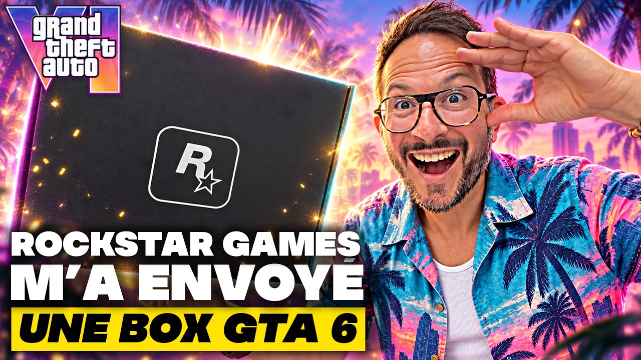 GTA 6 : J'AI REÇU UNE BOÎTE de ROCKSTAR GAMES ⭐ UNBOXING COLLECTOR + DIRIGEABLE dans le CIEL !!!