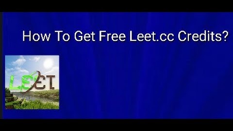 How To Get Free Leet.cc Credits