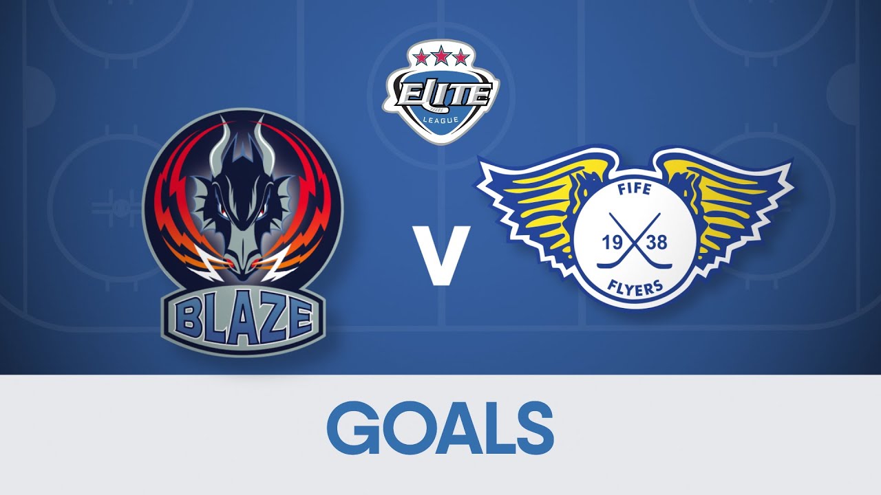 Goals & Reaction Coventry Blaze 41 Fife Flyers YouTube