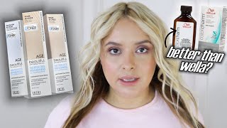 I TONED MY HAIR WITH AGEBeautiful TONERS/ IS BETTER THAN WELLA TONERS? - YouTube