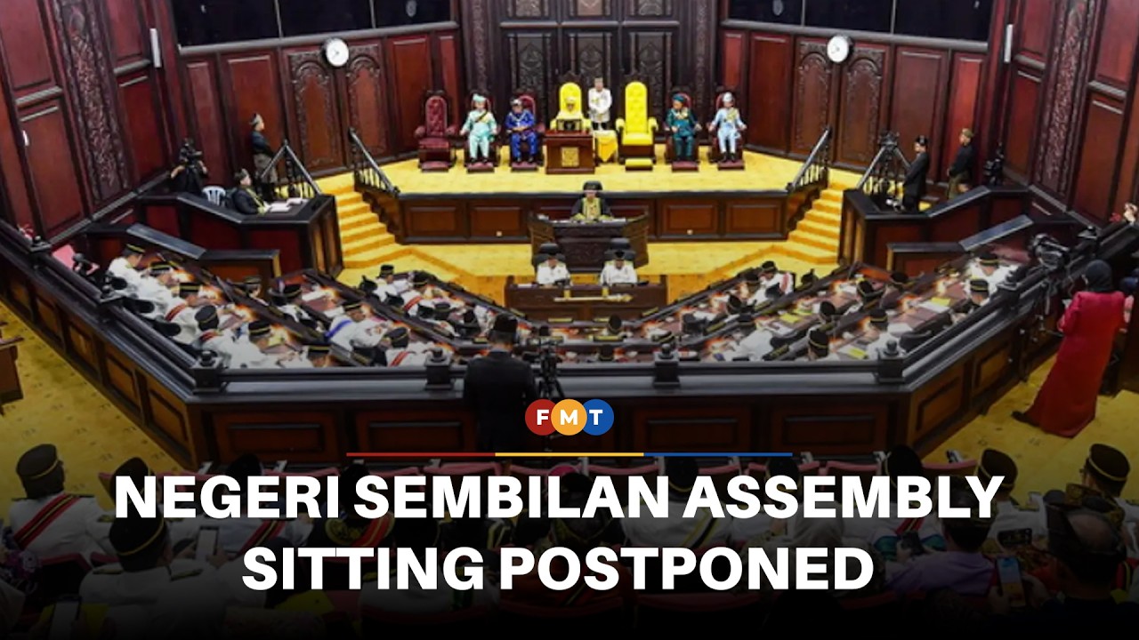 Negeri Sembilan assembly sitting postponed