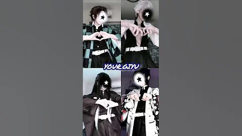 come on🎵#demonslayer #demonslayercosplay #tanjiro #muichiro #shinobu #sanemi