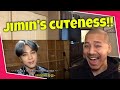 Reacting to jimin being a cute and pretty baby