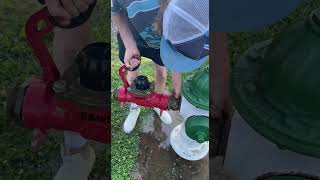 How to hook up a hydrant meter to a fire hydrant!  1
