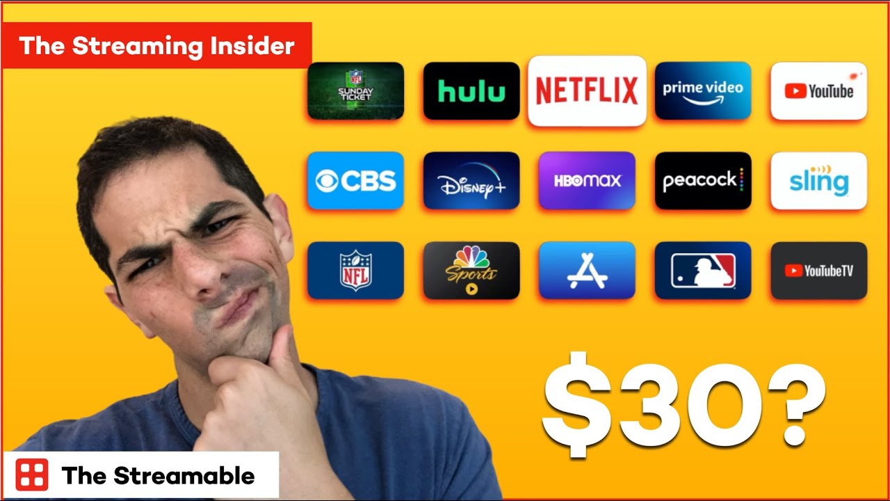 MY $30 STREAMING BUNDLE (What Would I Pick? And How to Save.) | The ...