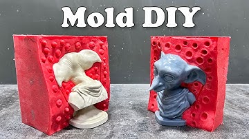 How to Make a 2 Piece Silicone Mold DIY