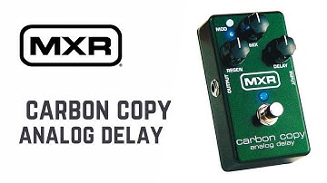 MXR Carbon Copy Analog Delay Pedal | Demo/Review/Test 🎸