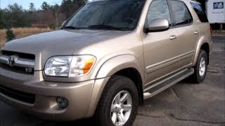 2005 Toyota Sequoia SR5 Start Up, Engine & In Depth Tour