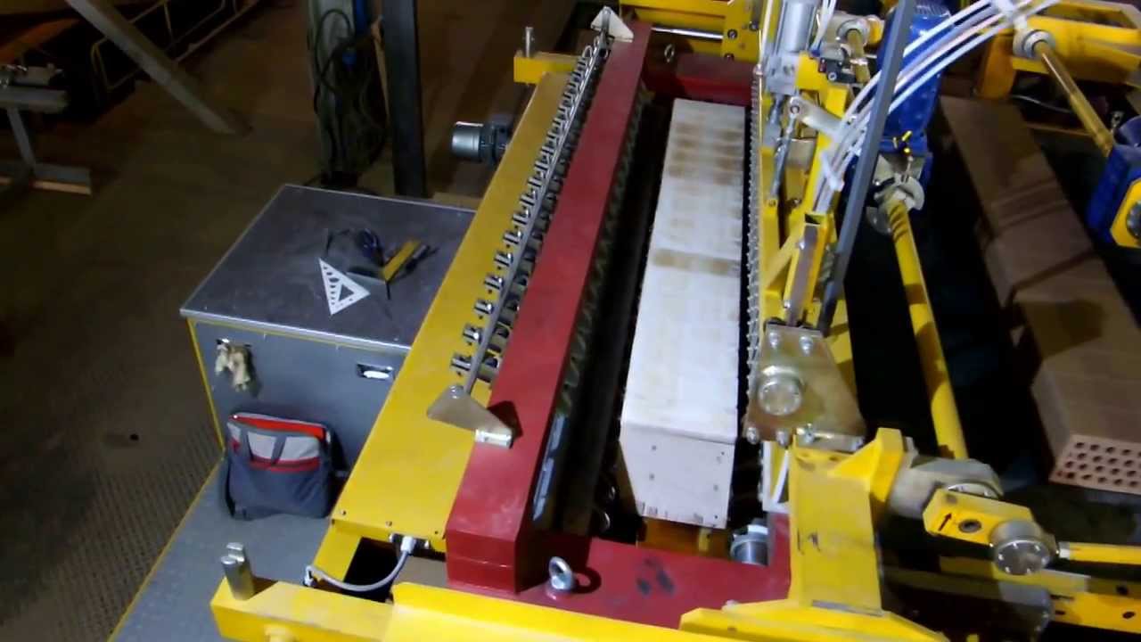 PL 500 Автомат для резки кирпича на заводе Solincer