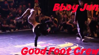 Bboy Jun from Good Foot 2014-2016. Japan's best kept secret!