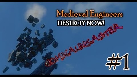 Medieval Engineers| early-EARLY Access| DESTROY NOW!