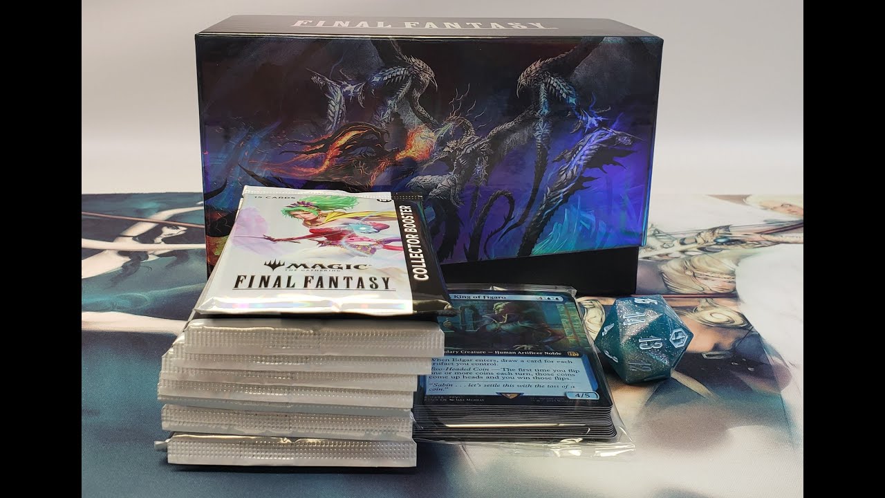 Magic the Gathering MTG Final Fantasy Holiday Gift Bundle  #magicthegatheringcards #mtg #cardopening