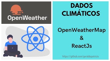 OpenWeatherMap com ReactJS