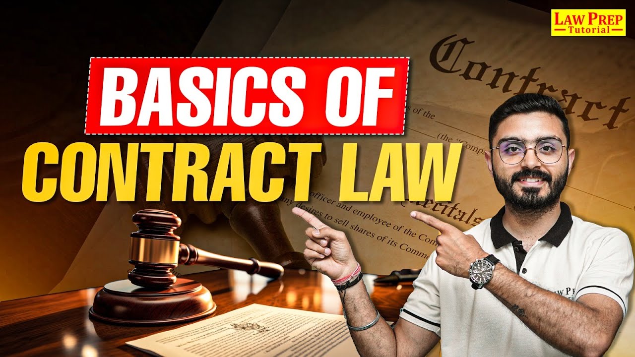 CLAT 2026: Basics of Contract Law | Contract Law for CLAT Exam Preparation | By Manik Sir