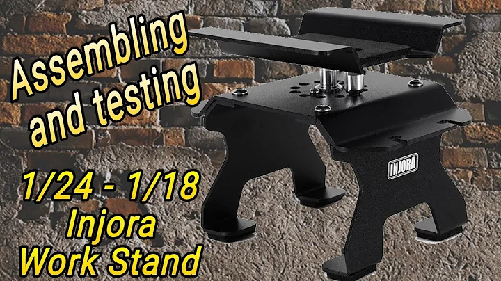 Injora RC Crawler 1/24 and 1/18 scale Work Stand #rc #rccrawler #rccars