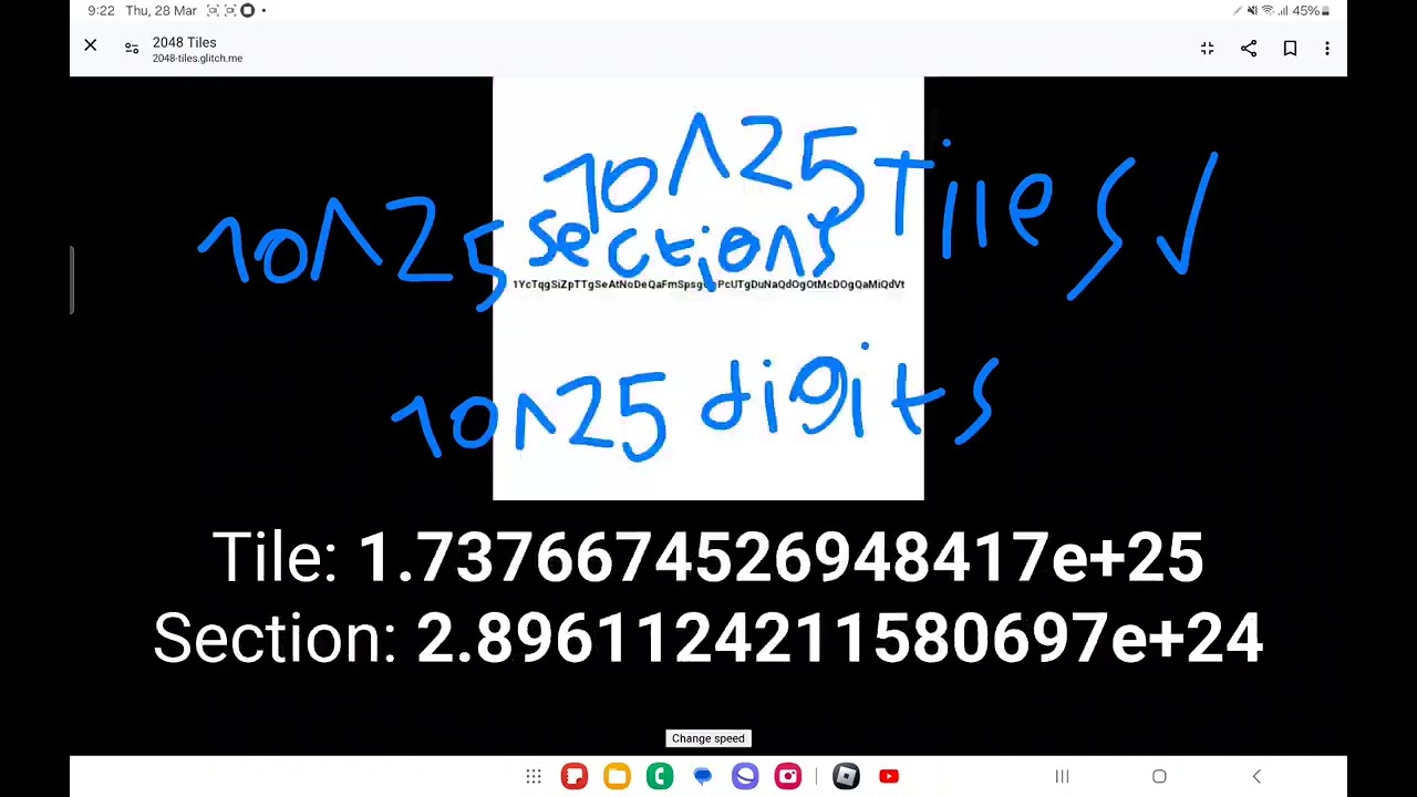 2048 tiles 1-1.797*10^308