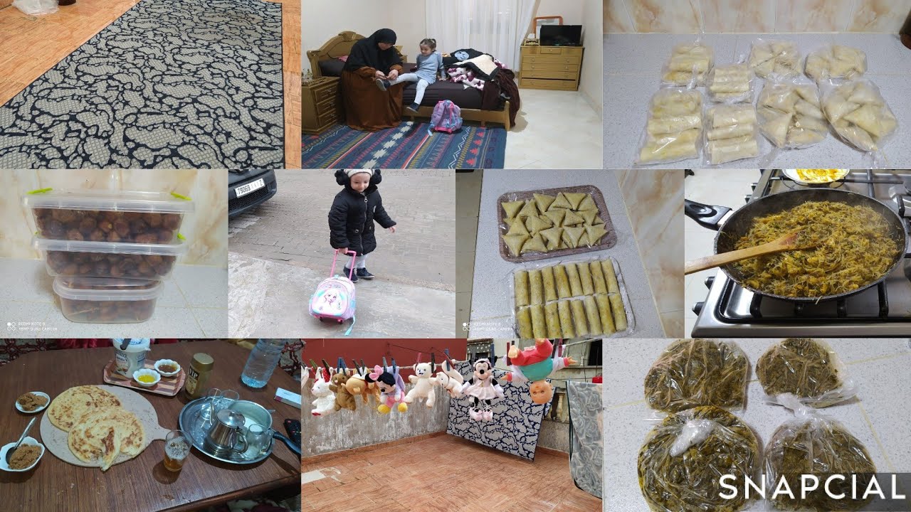 روتين صباحي بديتو مع بنتي💞شركت معاكم كيفاش داز عندي الأخير نهار فشعبان👌شركت معكم بريوات ولينم 2حشوات