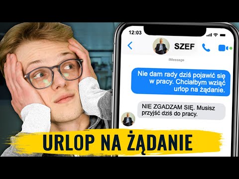 Wideo: Jak Odmówić Urlopu