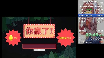 [Former WR] Dicey Dungeons: Warrior E1 All Fights Speedrun in 7:12