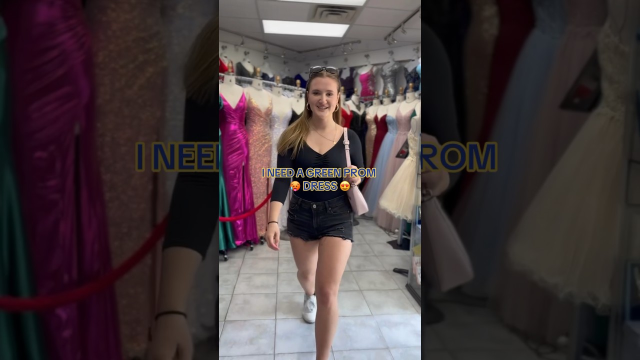 The Sexiest Green Prom Dress 