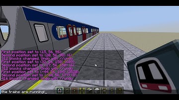 Minecraft Transit Railway Tutorials Episode 1- Building A Flat Railway