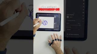 Switching tools and activating shortcuts in Photoshop on an iPad - fast and easy!