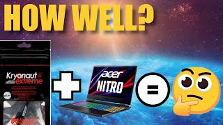 IT'S GOOD!! Acer Nitro 5 2022 REPASTE - Kryonaut Extreme TEST 👍
