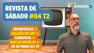 REVISTA DE SÁBADO #4 T2: Estreias da semana na Record e Band. Novidades na Globo e SBT