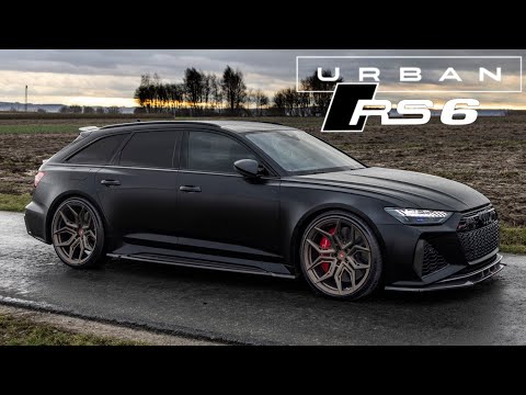 BLACKED OUT 811HP AUDI RS6 C8 AVANT URBAN AERO, Vossen, PowerDivision, Wagner Tuning and Eventuri