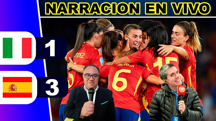 ¡GOLPE DE AUTORIDAD! ITALIA 1 ESPAÑA 3 - EUROCOPA FEMENINA - JORNADA 3 (NARRACION REY DEPORTIVO)