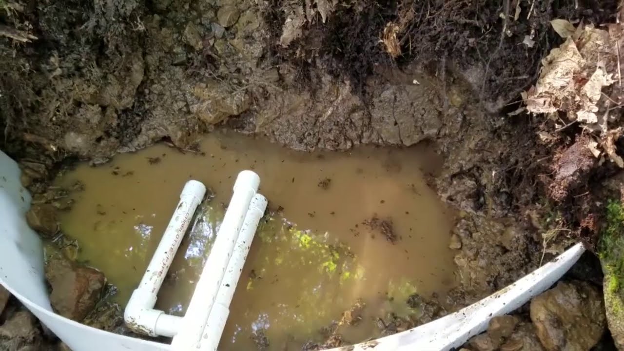 Locating water on our property. Developing a fresh water spring.