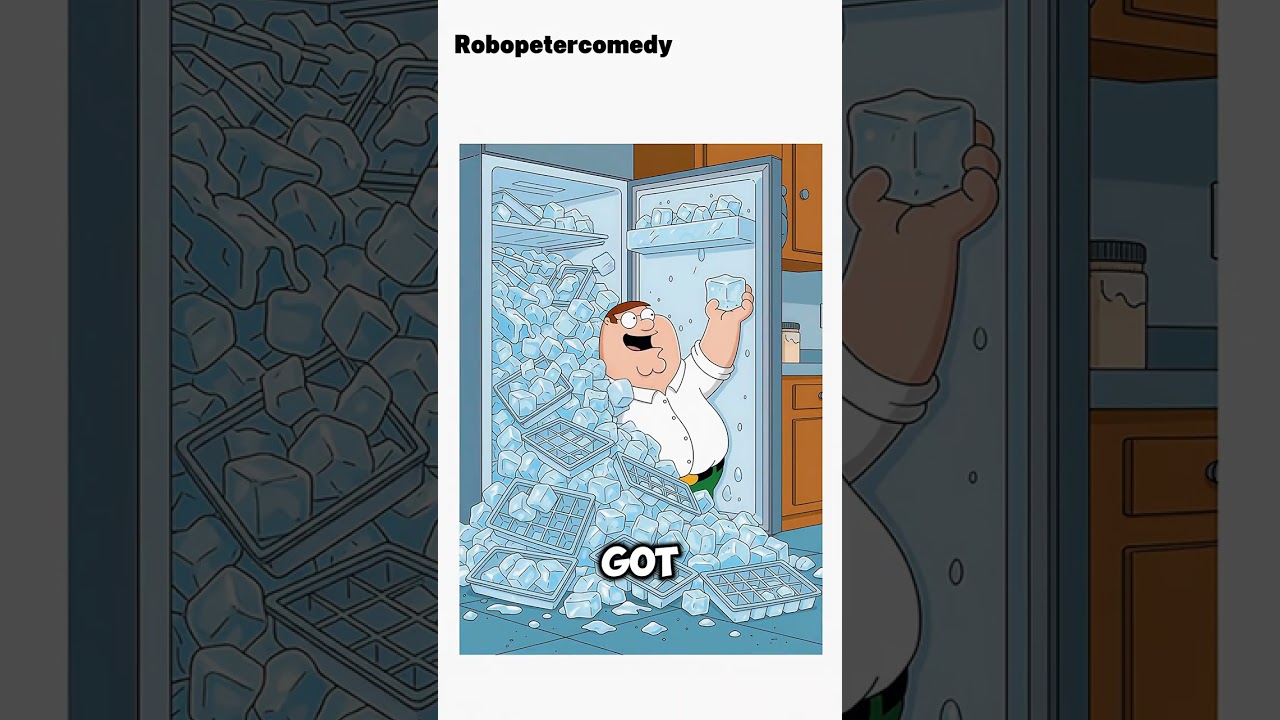 I Opened the Freezer… Instant Ice Avalanche 😭🧊 