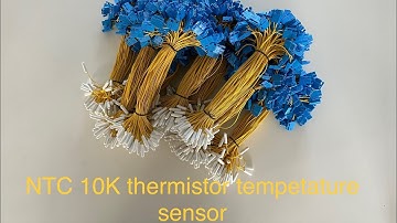 NTC 10K thermistor temperature sensor