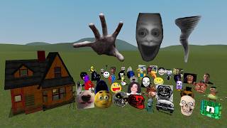 Too Much Nextbots And Nico's Nextbots Family goes on a ROLLER COASTER Gmod! Garry's Mod