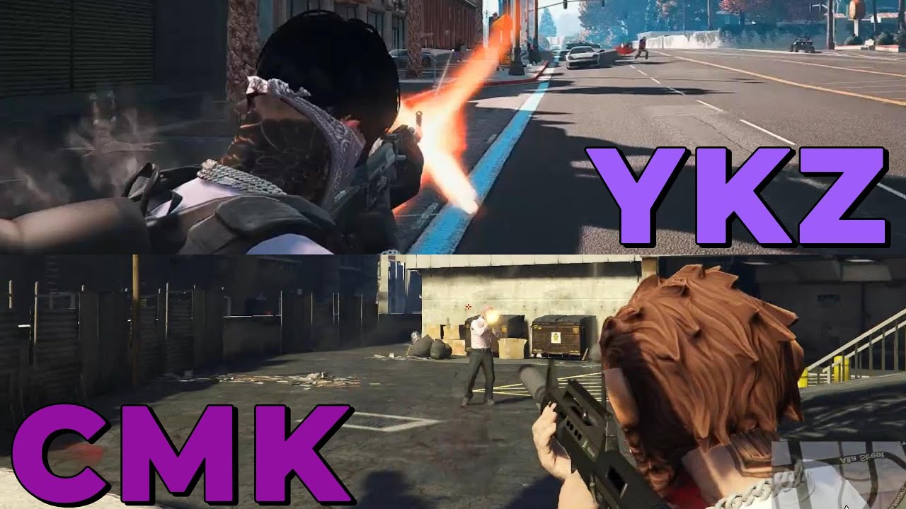 TIROTEO YAKUZA vs CMK | ARM4S LARGAS | DOVUX LIFE GTARP