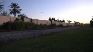 [HD] Csx O721-07 The rock train with a GP60 in fading light and a shout out on the radio