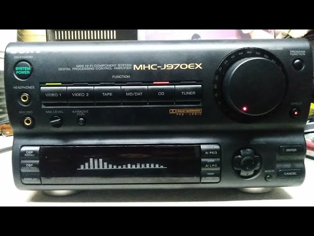 Sony MHC-J970EX ミニコンポ ○SONY PRO pixy ESPRIT MHC-J970EX